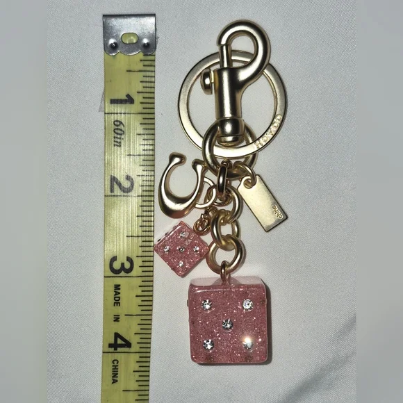 NWOT Coach Dice Cluster Bag Charm/ Keychain - Picture 2 of 9